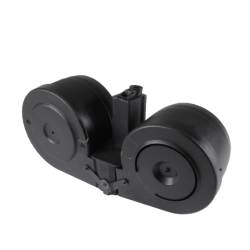 MP5, 2500 skuds. Electric drum magasin, Sort.