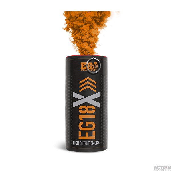 Enola Gaye - EG18X Smoke Grenade, Orange
