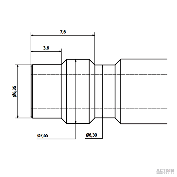 HPA US Connector (6MM)