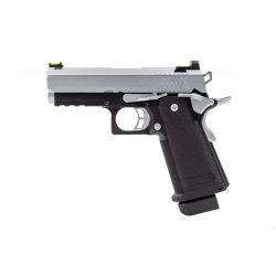 Raven - Hi-Capa 3.8 Pro Slv/Sort, GBB - Gas.