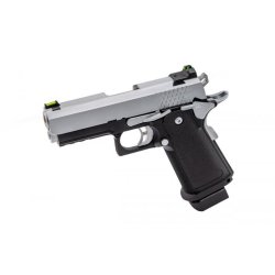 Raven - Hi-Capa 3.8 Pro Slv/Sort, GBB - Gas.