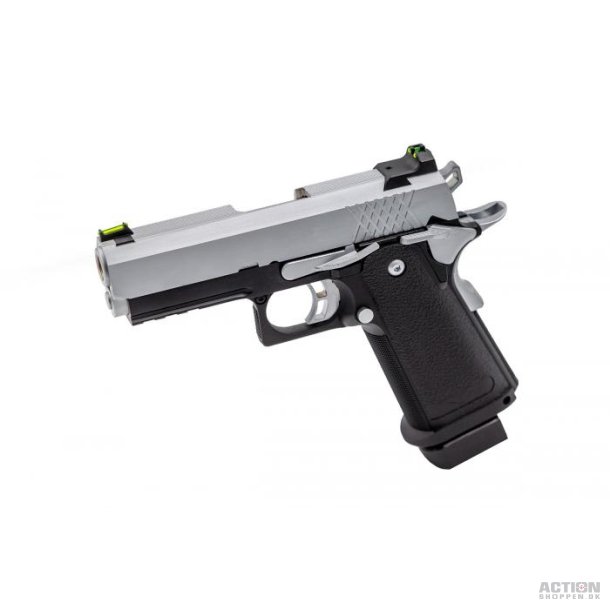 Raven - Hi-Capa 3.8 Pro Slv/Sort, GBB - Gas.
