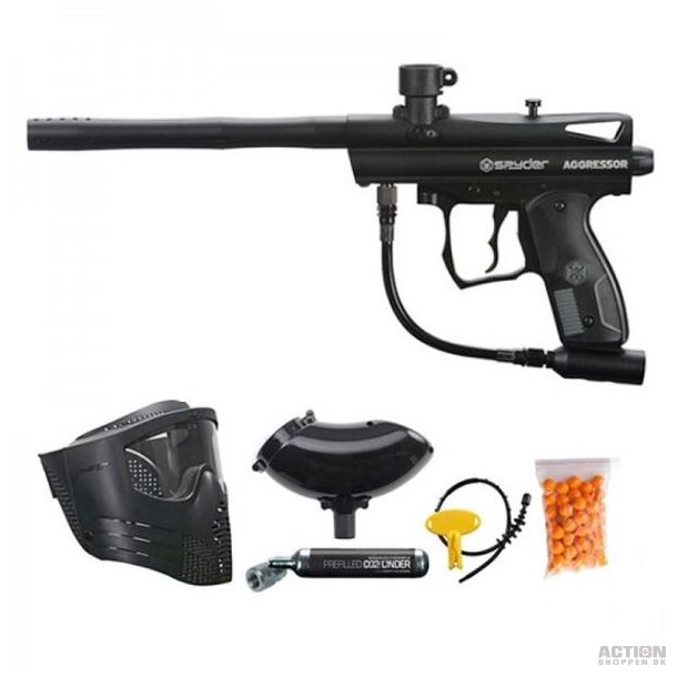 Spyder Aggressor Paintball Kit 
