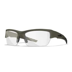 Wiley X - WX VALOR 2.5, Glas Gr/Klar/Lys Orange. / Stel Mat Army Grn