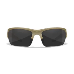 Wiley X - WX VALOR 2.5, Glas Gr/Klar/Lys Orange. / Stel Mat Sandfarve