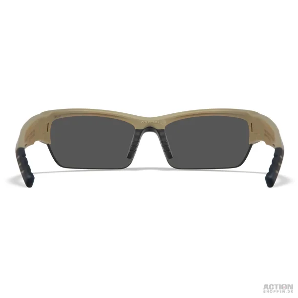 Wiley X - WX VALOR 2.5, Glas Gr/Klar/Lys Orange. / Stel Mat Sandfarve